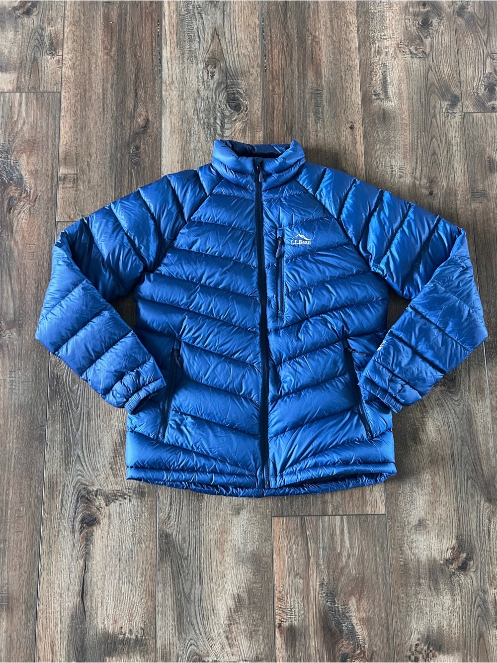 L.L. Bean Men's 850 Goose Down Downtek Lightweight Down Jacket Pertex Size Med